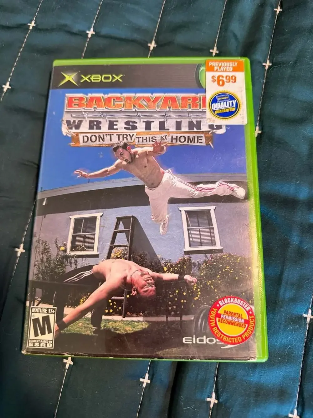 Backyard Wrestling: Don't Try This at Home for Microsoft Xbox